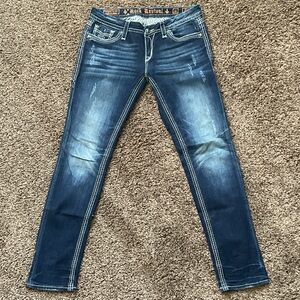 Rock Revival Blue Skinny Jeans sz31 gotta see discounted rate hard to find 💗